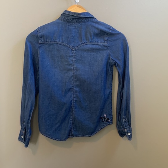 Girls Levi's Long Sleeve Button Up Shirt - Picture 4 of 10